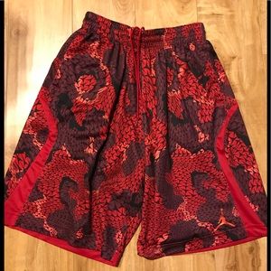 Jordan elephant print basketball shorts